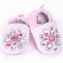 Load image into Gallery viewer, [simfamily]Kid Girls Boy First Walkers Soft Infant Toddler Shoes Cute Flower Soles Crib Shoes Footwear for Newborns baby shoes