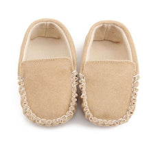 Load image into Gallery viewer, PU Suede Leather Newborn Baby Boy Girl Baby Moccasins Soft Moccs Shoes Soft Soled Non-slip Footwear Crib Shoe