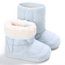 Load image into Gallery viewer, Baby Shoes Child Boot Newborn Thick Fur Booties Girls Boys Super Warm Winter Baby Ankle Snow Boots Infant Kids Warm First Walker