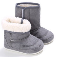 Load image into Gallery viewer, Baby Shoes Child Boot Newborn Thick Fur Booties Girls Boys Super Warm Winter Baby Ankle Snow Boots Infant Kids Warm First Walker