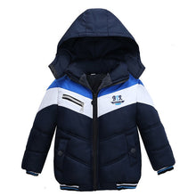 Load image into Gallery viewer, Baby Boys Jacket 2019 Autumn Winter Jacket For Boys Children Jacket Kids Hooded Warm Outerwear Coat For Boy Clothes 2 3 4 5 Year
