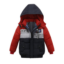 Load image into Gallery viewer, Baby Boys Jacket 2019 Autumn Winter Jacket For Boys Children Jacket Kids Hooded Warm Outerwear Coat For Boy Clothes 2 3 4 5 Year