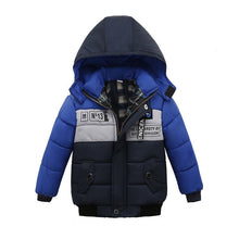 Load image into Gallery viewer, Baby Boys Jacket 2019 Autumn Winter Jacket For Boys Children Jacket Kids Hooded Warm Outerwear Coat For Boy Clothes 2 3 4 5 Year
