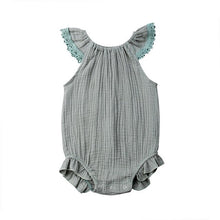 Load image into Gallery viewer, Newborn Baby Boys Girls Ruffle Sleeveless Romper Jumpsuit 2019 Summer Boys Girls Holiday Casual Beachwear Outfits 0-18M