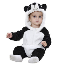 Load image into Gallery viewer, SLAIXIU Baby Sleeper Cotton Pajamas For Children Girls Cartoon Anime Panda Kids Costume Boy Sleepwear Newborn Blanket Jumpsuit