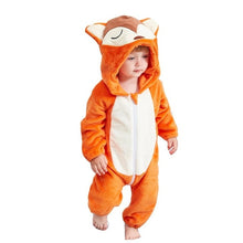 Load image into Gallery viewer, SLAIXIU Baby Sleeper Cotton Pajamas For Children Girls Cartoon Anime Panda Kids Costume Boy Sleepwear Newborn Blanket Jumpsuit