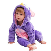 Load image into Gallery viewer, SLAIXIU Baby Sleeper Cotton Pajamas For Children Girls Cartoon Anime Panda Kids Costume Boy Sleepwear Newborn Blanket Jumpsuit