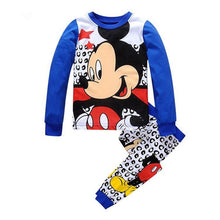 Load image into Gallery viewer, HOT Kids Clothes Children Clothing Set Toddler Kids Pajama Mickey Nightwear Baby Girl Boy Clothes Printing Pajamas Children 2Pc