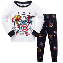 Load image into Gallery viewer, 2019 Truck Boys Pijamas Kids Set Children&#39;s Pyjamas Clothing Sets Kids Pajamas Baby Cartoon Pyjama Enfant Sleepwear