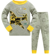 Load image into Gallery viewer, 2019 Truck Boys Pijamas Kids Set Children&#39;s Pyjamas Clothing Sets Kids Pajamas Baby Cartoon Pyjama Enfant Sleepwear