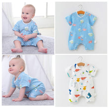 Load image into Gallery viewer, Summer Style Baby Romper Newborn New Design Cotton Printing Pajamas Boy Clothing Jumpsuits Elephant Thin Organic Cotton Rompers