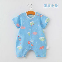 Load image into Gallery viewer, Summer Style Baby Romper Newborn New Design Cotton Printing Pajamas Boy Clothing Jumpsuits Elephant Thin Organic Cotton Rompers