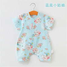 Load image into Gallery viewer, Summer Style Baby Romper Newborn New Design Cotton Printing Pajamas Boy Clothing Jumpsuits Elephant Thin Organic Cotton Rompers