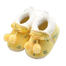 Load image into Gallery viewer, Winter Sweet Warm Newborn Baby Girls Princess Winter Boots First Walkers Soft Soled Infant Toddler Kids Girl Footwear Shoes New