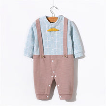 Load image into Gallery viewer, Newborn Rompers Baby Boy Clothes Organic Cotton Baby Girl Clothing Babies Long Sleeve Infant Jumpsuit Romper Winter   Pajamas