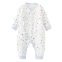 Load image into Gallery viewer, Newborn Baby Boys Girls Romper Long Sleeve Pajamas Organic Kimono Sleeper