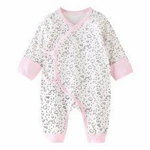 Load image into Gallery viewer, Newborn Baby Boys Girls Romper Long Sleeve Pajamas Organic Kimono Sleeper