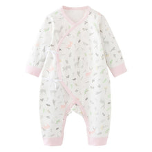 Load image into Gallery viewer, Newborn Baby Boys Girls Romper Long Sleeve Pajamas Organic Kimono Sleeper