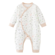 Load image into Gallery viewer, Newborn Baby Boys Girls Romper Long Sleeve Pajamas Organic Kimono Sleeper