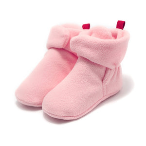 NEW Baby Newborn First Walkers Unisex Cozie Faux Fleece Bootie Winter Warm Infant Toddler Crib Shoes Classic Floor Boys girls