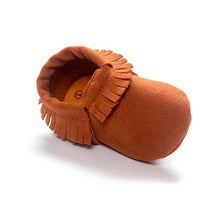 Load image into Gallery viewer, 2019 Butterfly-knot Tassels Bow Baby Moccasin Quality Infant Babies First Walkers Newborn Footwears Indoor Baby Girls Boots