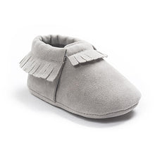 Load image into Gallery viewer, 2019 Butterfly-knot Tassels Bow Baby Moccasin Quality Infant Babies First Walkers Newborn Footwears Indoor Baby Girls Boots