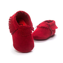 Load image into Gallery viewer, 2019 Butterfly-knot Tassels Bow Baby Moccasin Quality Infant Babies First Walkers Newborn Footwears Indoor Baby Girls Boots