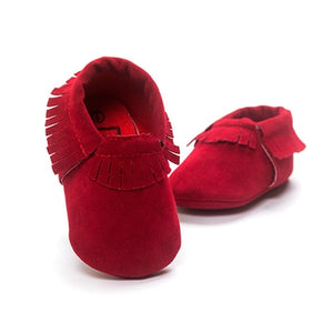 2019 Butterfly-knot Tassels Bow Baby Moccasin Quality Infant Babies First Walkers Newborn Footwears Indoor Baby Girls Boots